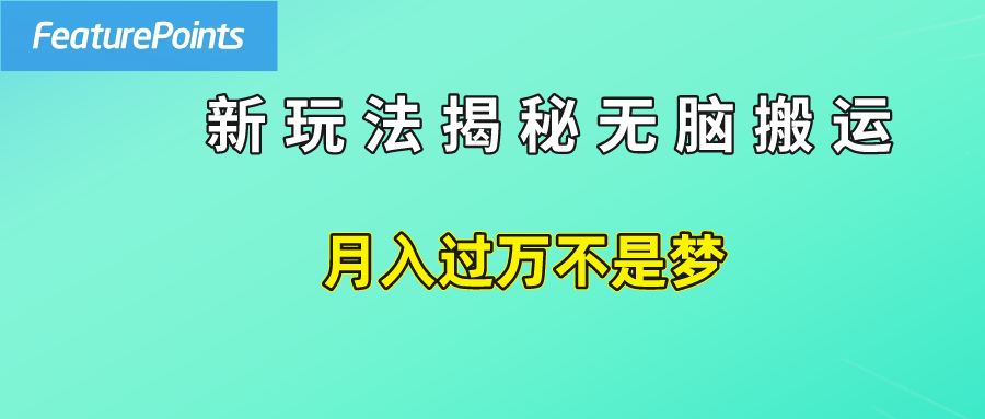简单操作，每天50美元收入，搬运就是赚钱的秘诀！-互创学社